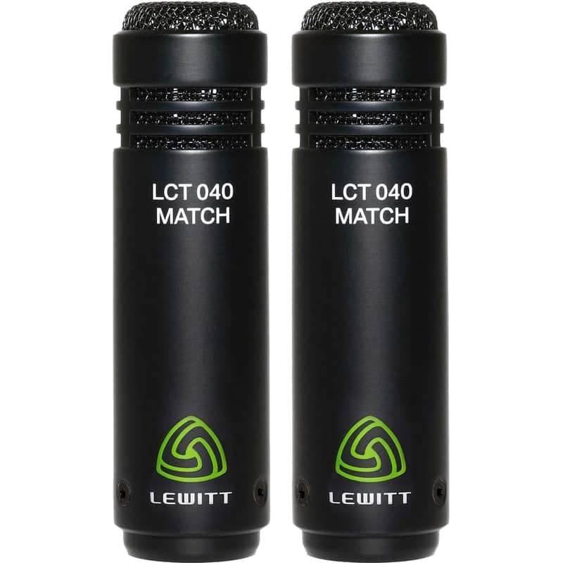 Lewitt LCT 040 Match Stereo Pair Small Diaphragm Condenser Microphones