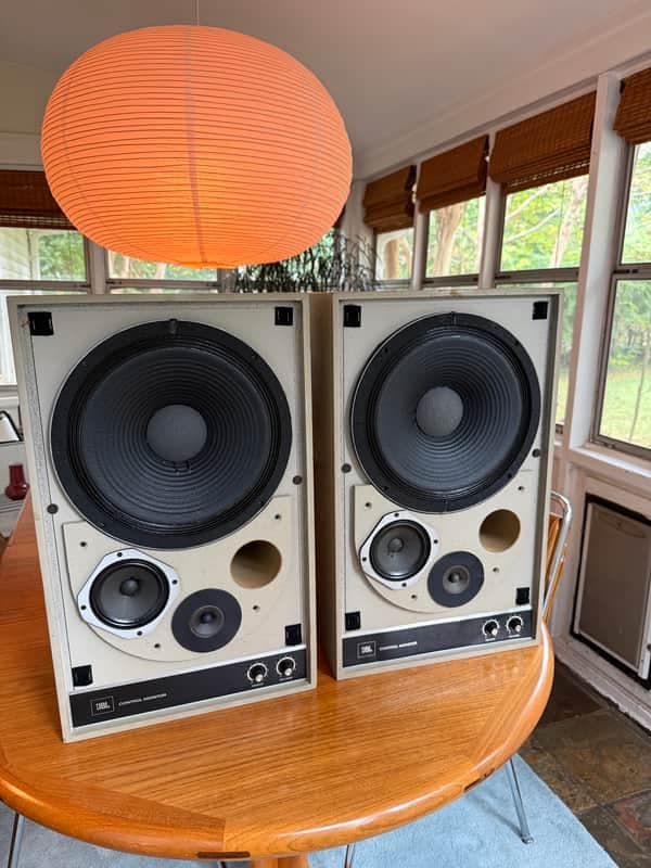 JBL Model 4310 Control Room Monitors White Pair
