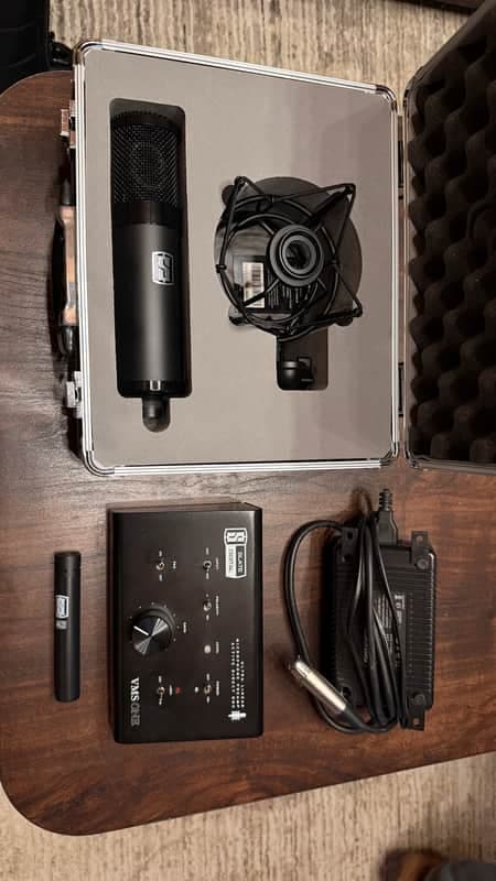 COMPLETE Slate Digital VMS Complete System - ML-1 + ML-2 Mics + VMS ONE Preamp + Flight Case
