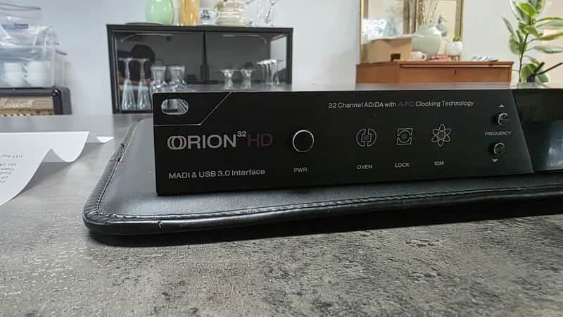 Orion 32HD 32 HD ProTools MADI USB 3.0 32 channel AD/DA Interface DB-25 D-Sub FRESH SERVICE - FULL RECAP DB25 ADAT HD PORT Pro Tools Antelope Audio Orion32 Orion32HD