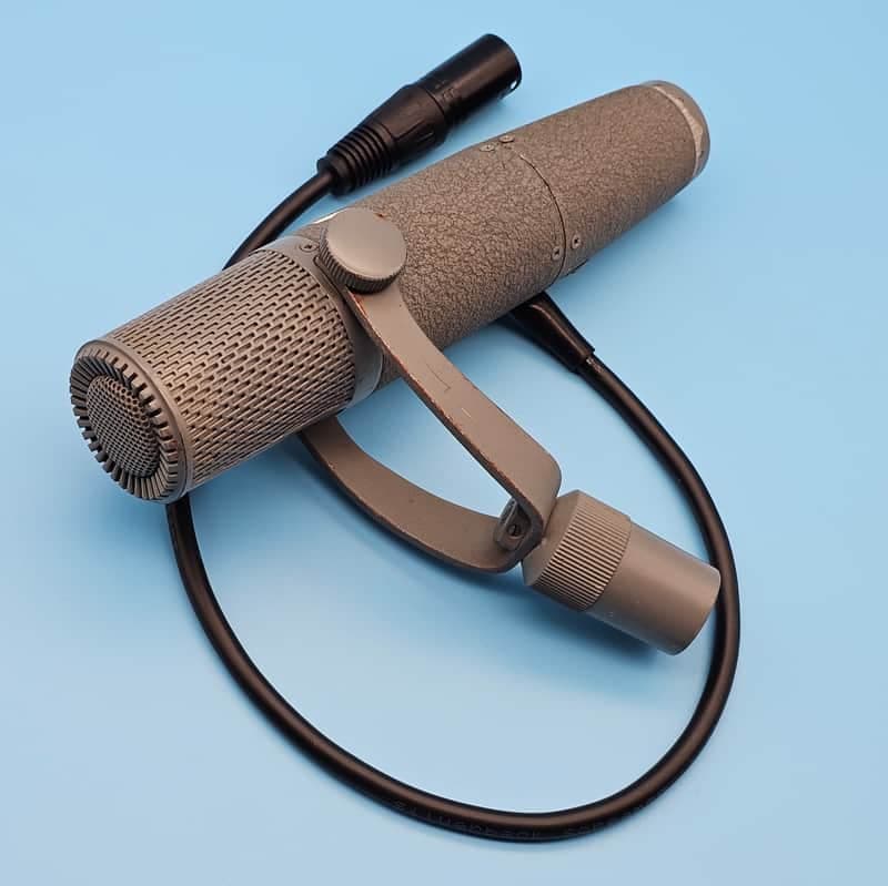 ☆Vintage 1960s NHK RU4 / Toshiba Type H Studio Ribbon Microphone - Japan's RCA BK5 BK-5B BK-5A Aiwa VM-18 Clone
