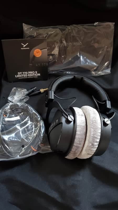 Beyerdynamic DT 770 PRO X Limited Edition 48 Ohm Closed Back Studio Headphones 2024 - Black