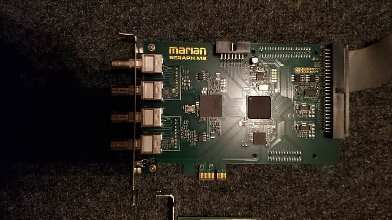 Marian Seraph M2 MWX 2 Channel MADI coax I/O high resolution PCIe card 2018