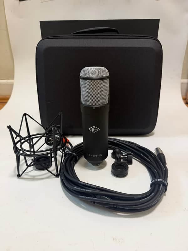 Universal Audio Sphere DLX Large Diaphragm Modeling Microphone 2023 - Present - Black