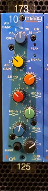 Maag Audio EQ4 500 Series Equalizer Module 2010s - Blue