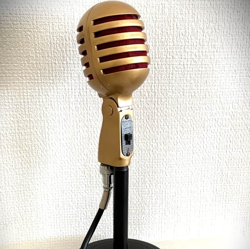 Electro-Voice 950 Cardax Dynamic Microphone 40's-50's - GOLD