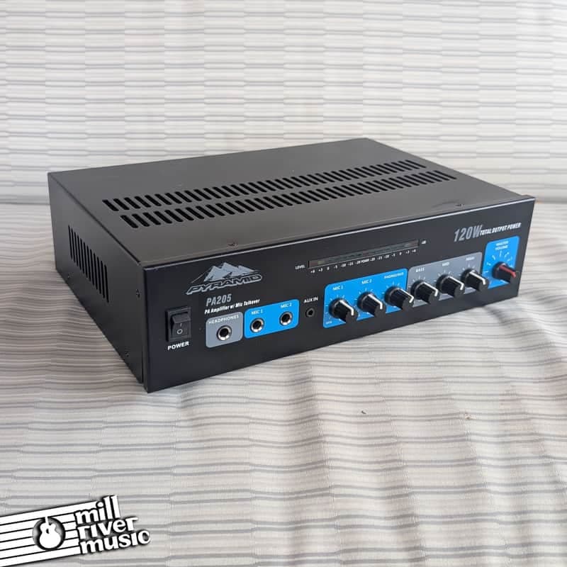 Pyramid PA205 120 Watt Mic Amplifier - Used