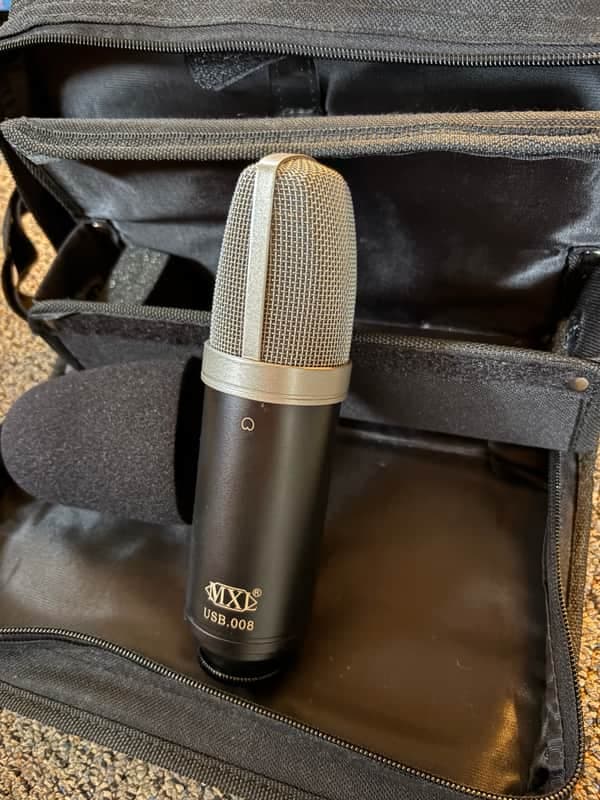 MXL USB.008 USB Large Diaphragm Condenser Mic 2010s - Black