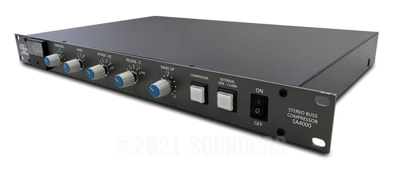 Stam Audio SA-4000 Rackmount VCA Bus Compressor 2016 - 2018 - Black