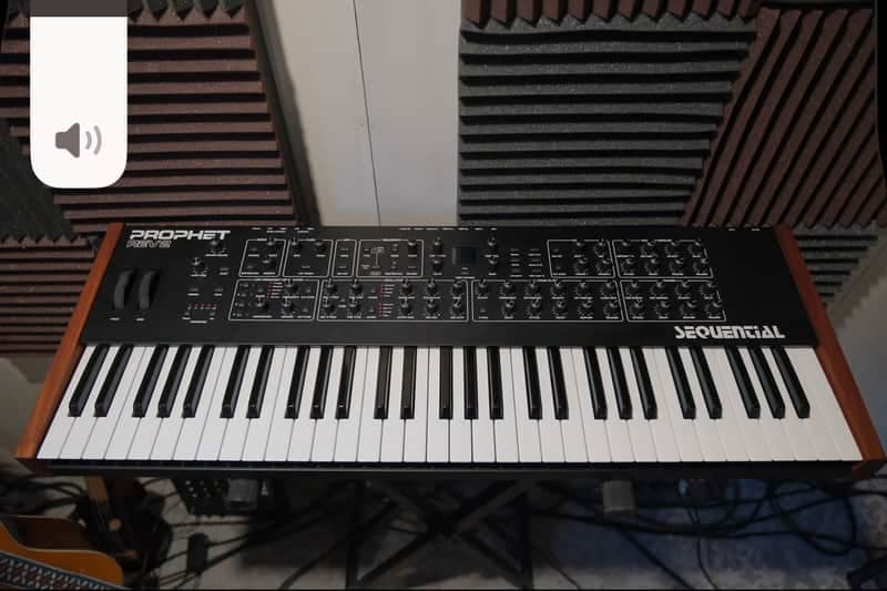 Sequential Prophet Rev2 61-Key 8-Voice Polyphonic Synthesizer 2018 - Present - Black with Wood Sides