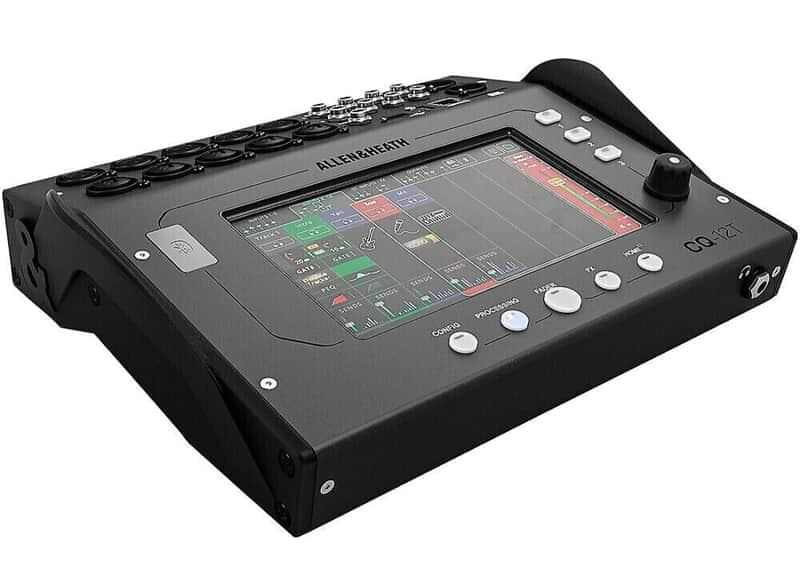 Allen & Heath CQ-12T 12-Channel Ultra Compact 12-in / 8-out Digital Home Recording and Streaming Mixer (MINT)