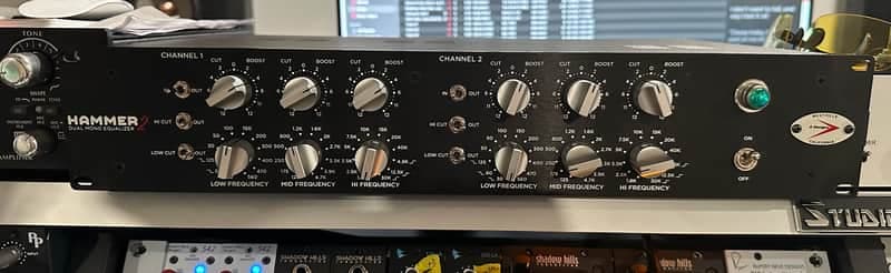 A-Designs Audio Hammer 2 Dual Channel Tube EQ 2010s - Black