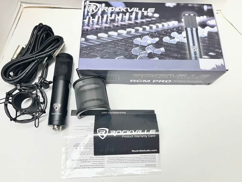 Rockville RCM PRO Condenser Mic Bundle
