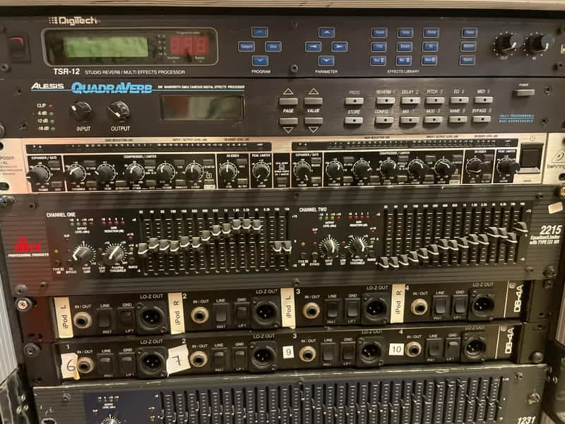 dbx 215 2-Channel Graphic Equalizer