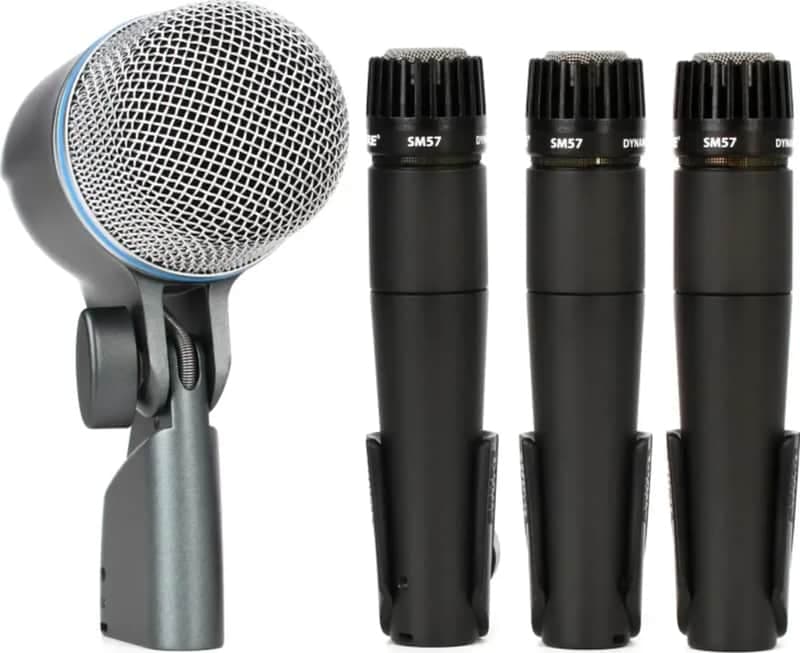 Shure DMK57-52 4-Piece Drum Microphone Pack