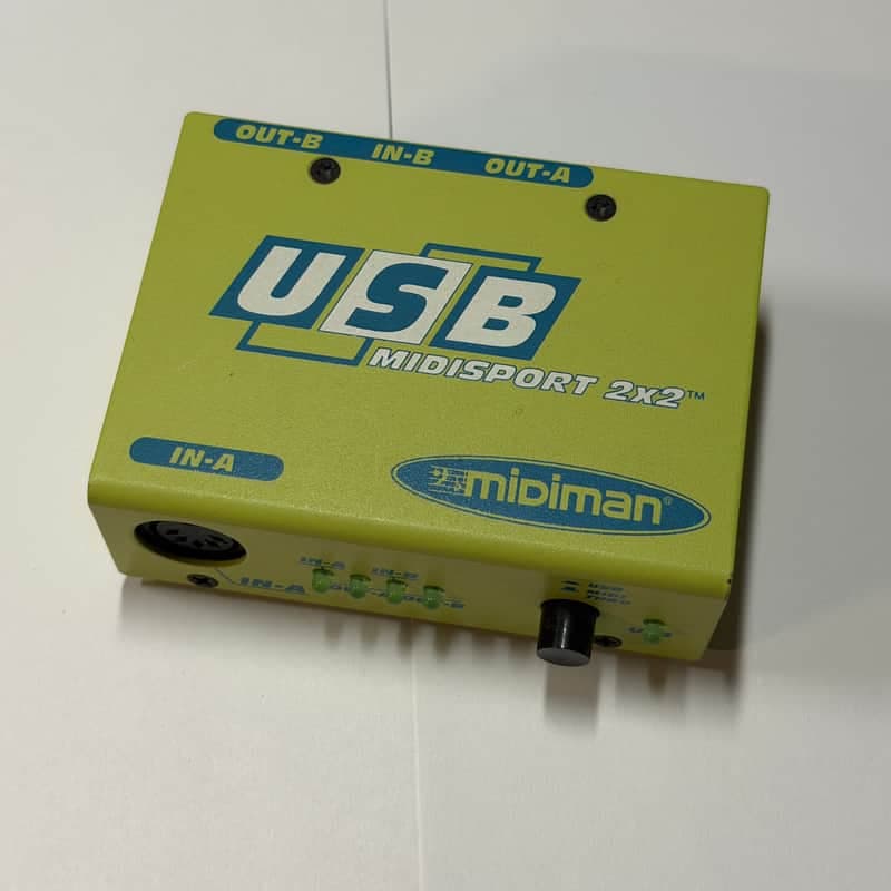 M-Audio MidiSport 2x2 Anniversary Edition USB MIDI Interface 2010s - Black