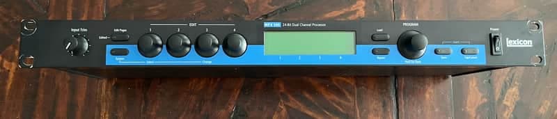 Lexicon MPX 500 24-Bit Dual Channel Processor 2000s - Black / Blue