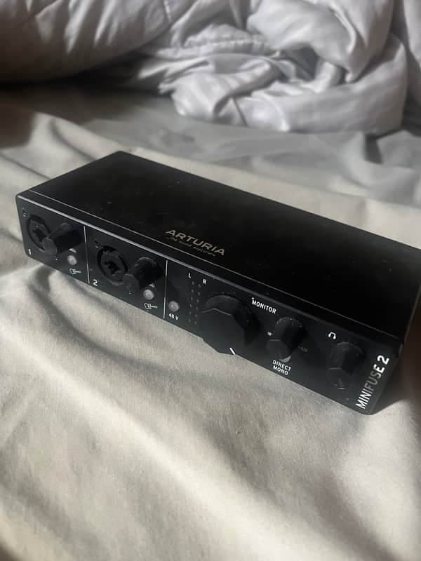 Arturia MiniFuse 2 USB-C Audio Interface 2021 - Present - Black