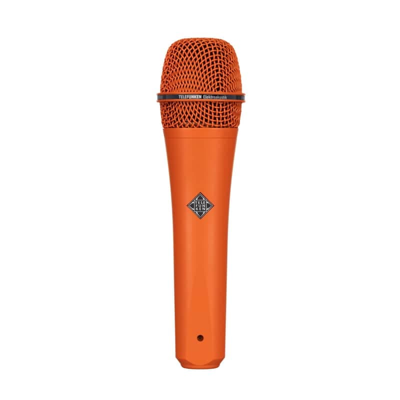 Mint TELEFUNKEN Elektroakustik M81 Orange Dynamic Microphone