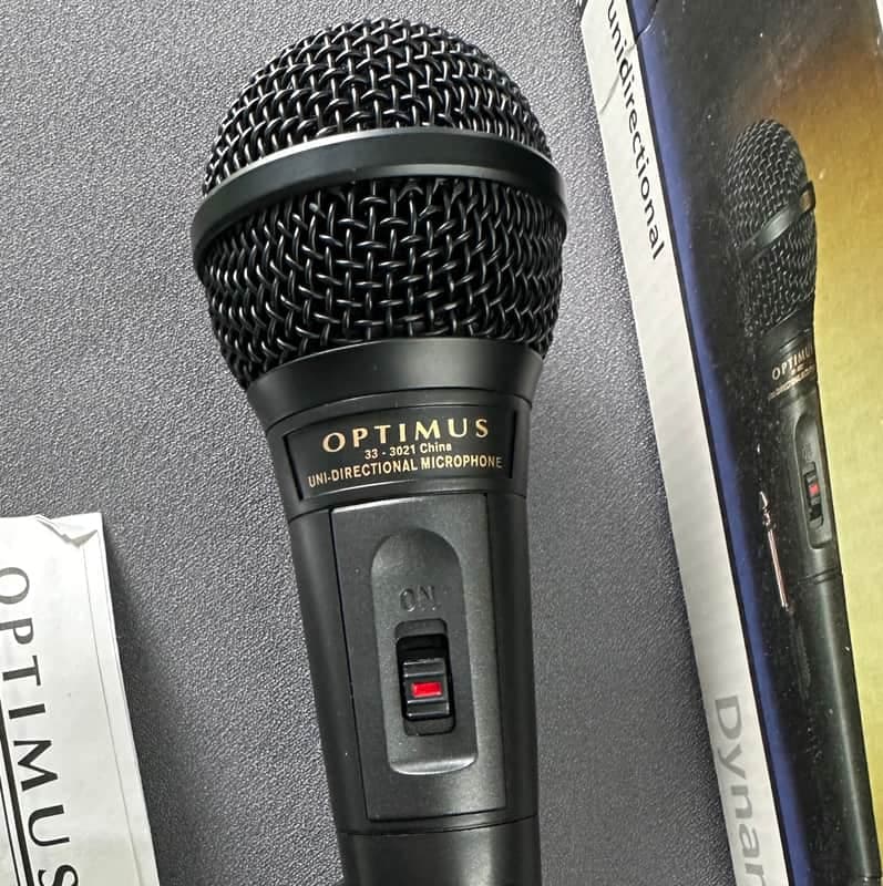 Optimus Dynamic microphone 2000s - Black