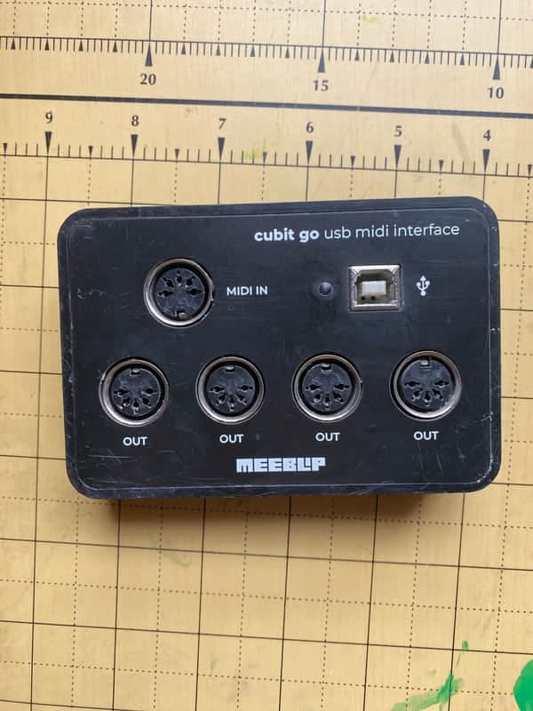 Meeblip Cubit go USB MIDI interface cubit go