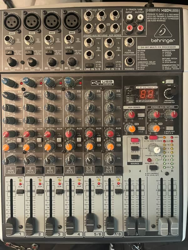 Behringer Xenyx X1204USB Mixer with USB Interface 2010 - Present - Standard