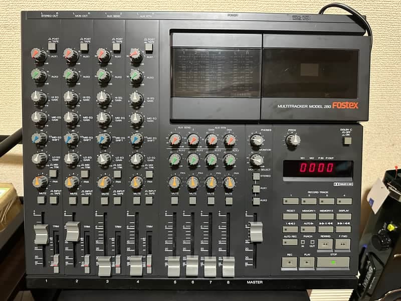 Fostex Model 280 4track cassete recorder serviced