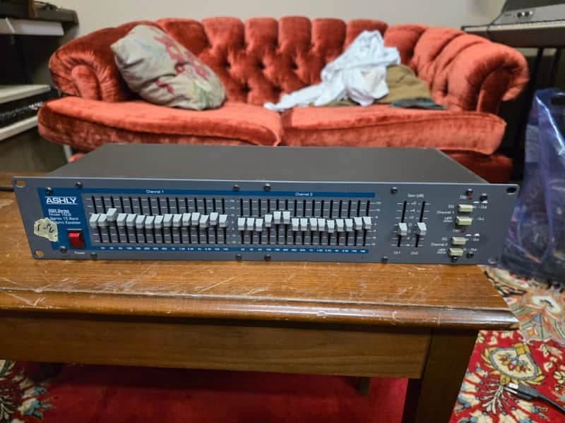 Ashly GQX Series 1502 Stereo 15 Band Equalizer 1