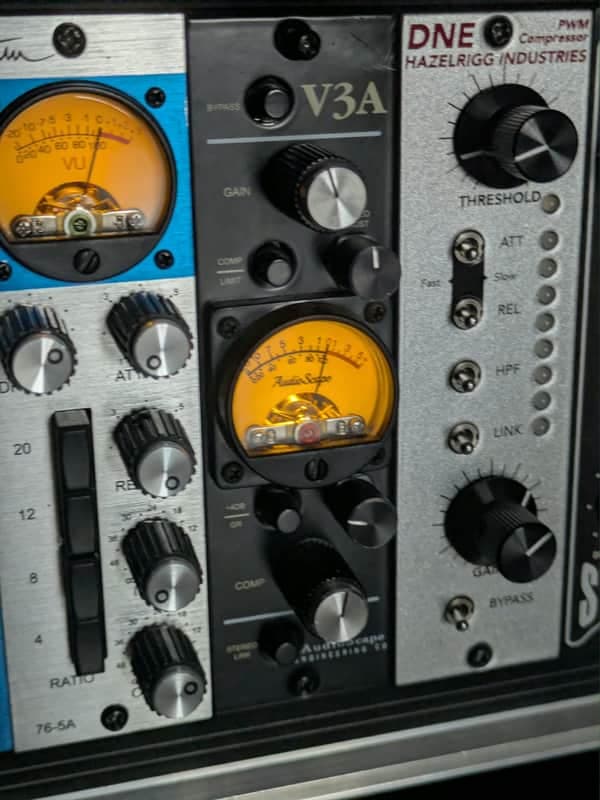 AudioScape Engineering Co. V3A 500 Series Leveling Amplifier Module 2021 - Black