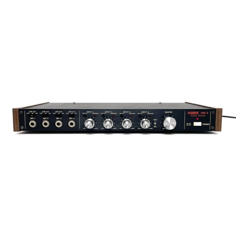 Hawk HM-3 4 Channel Mixer 70s Vintage Mixer Warm Sound Discrete Circuit Rare - Worldwide Shipment