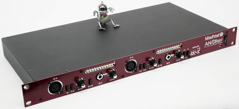 MindPrint AN/DI Pro Dual Mic Preamp Class-A Converter+Fast Neuwertig+ Garantie