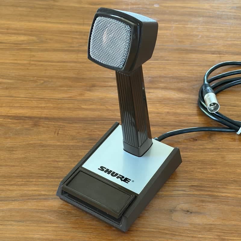 Shure 550L Lo-Z Dynamic Microphone w/Press-to-Talk Switching