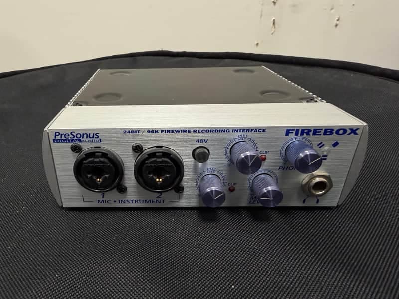 PreSonus Firebox Firewire Recording Interface 2000s - Silver