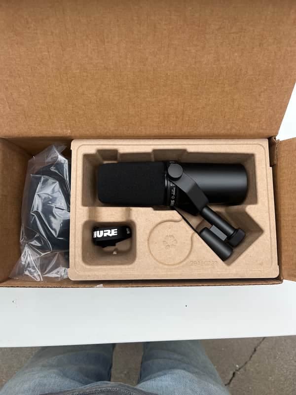 Shure SM7B & Cloud Microphones Cloudlifter CL-1
