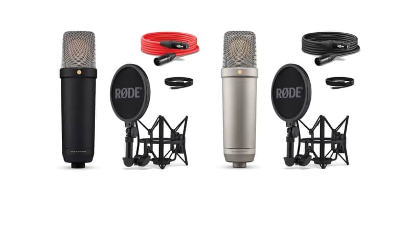 RODE NT1 5th Generation Cardioid Condenser Microphone 2024 - Present - Nickel