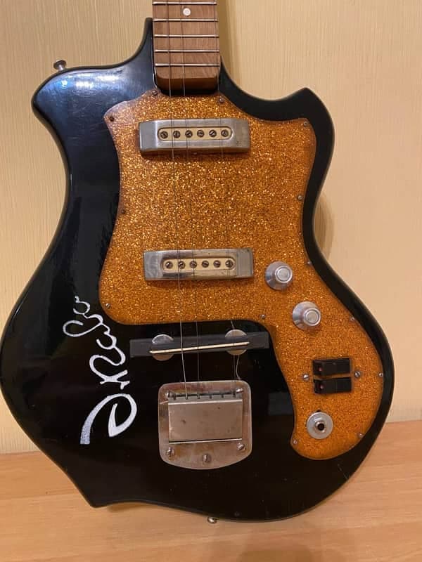 Elgava Electric Guitar USSR Soviet Vintage and Rare