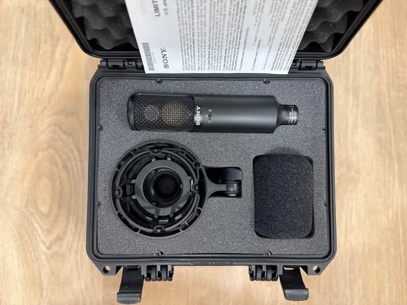Sony C-100 Hi-Res Dual Capsule Condenser Microphone 2010s - Black