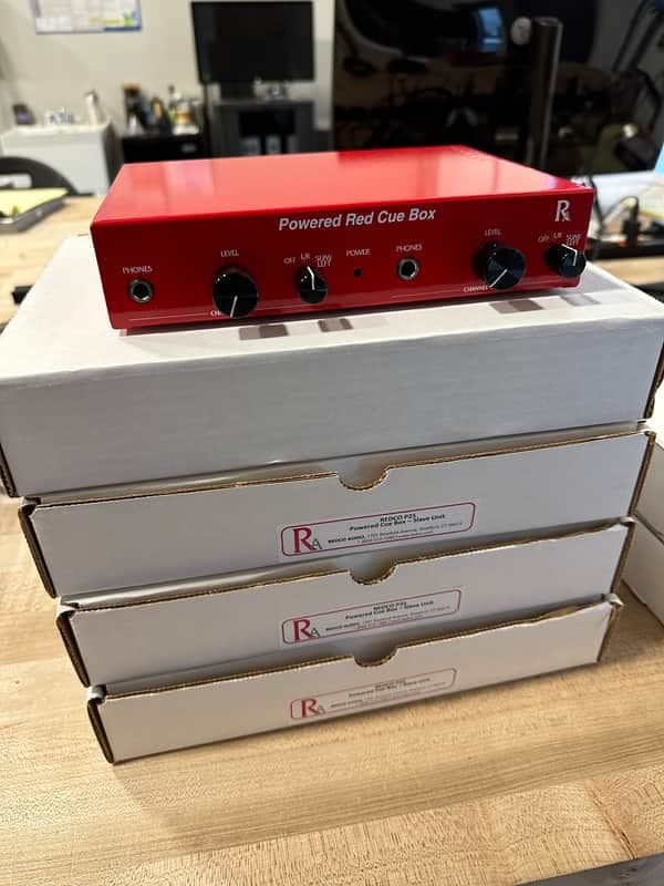 Redco P2M and P2S Headphone System with Extras, 2010s