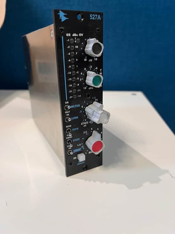 API 527A 500 Series Compressor / Limiter Module 2021 - Present - Black
