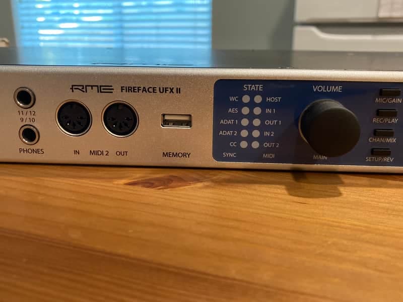 RME Fireface UFX II USB Interface 2024 - Silver