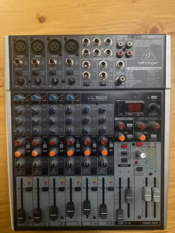 Behringer Xenyx X1204USB Mixer with USB Interface