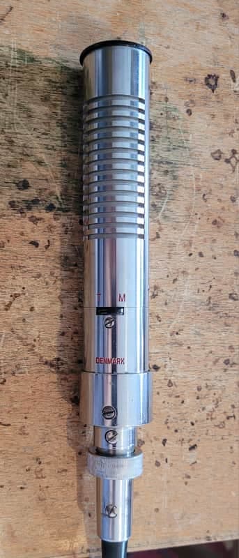 Vintage Rare Classic B&O Bang and Olufsen BM6 Ribbon Microphone Mic Vocals Guitars Classical Acoustic Instruments