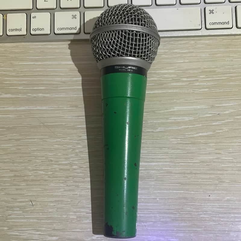 Vintage rare Shure SM58 USA Originally Green 1966-1989