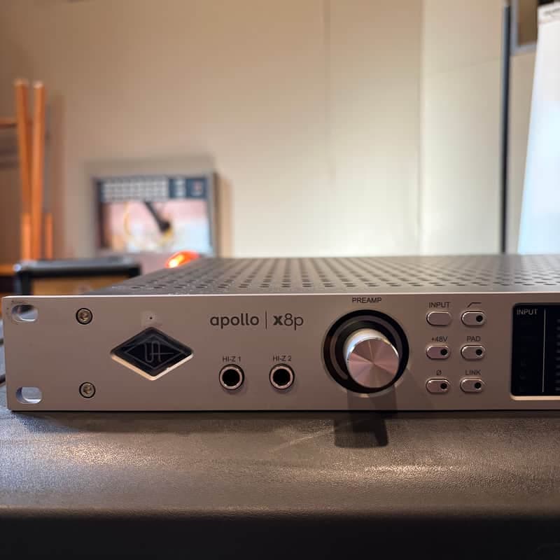 Universal Audio Apollo x8p Gen 2 Thunderbolt Audio Interface 2024 - Present - Silver