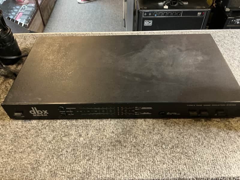 dbx 224X-DS Type II Tape Noise Reduction System 1980s - Black