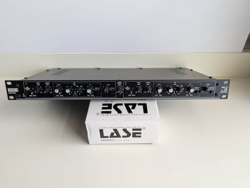 Rane DMS-22 Dual/Stereo Mic Stage Pre Amp w/ 3 Band Adjustable Equalizer