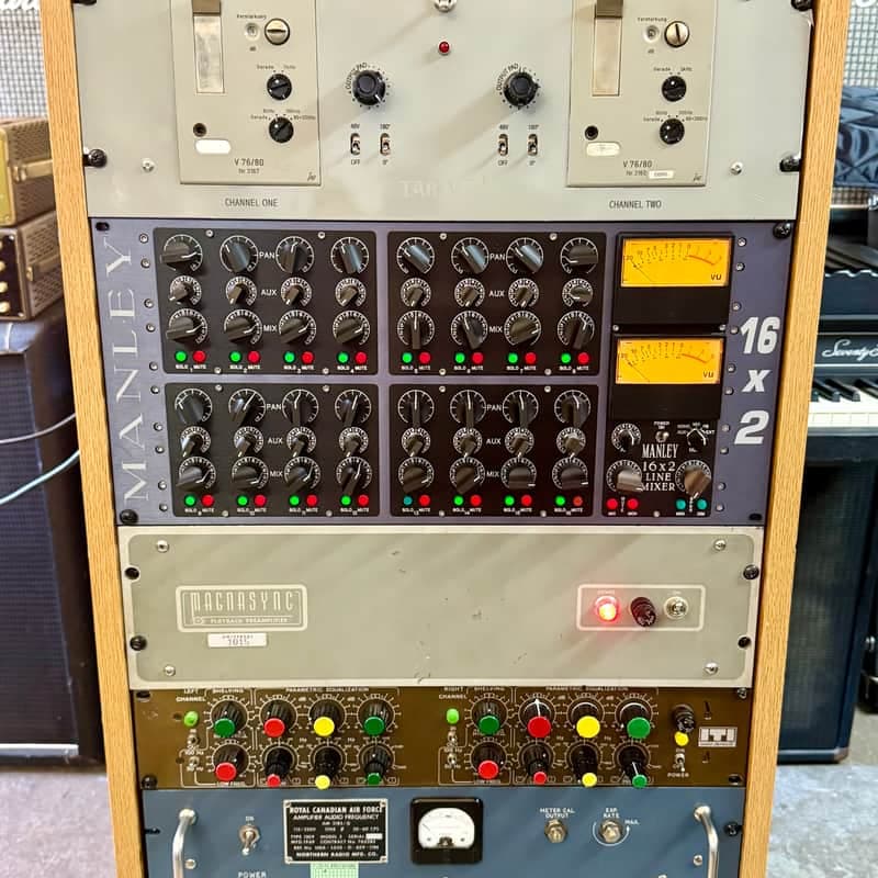 Manley Labs 16x2 line mixer original vintage tube summing amplifier console