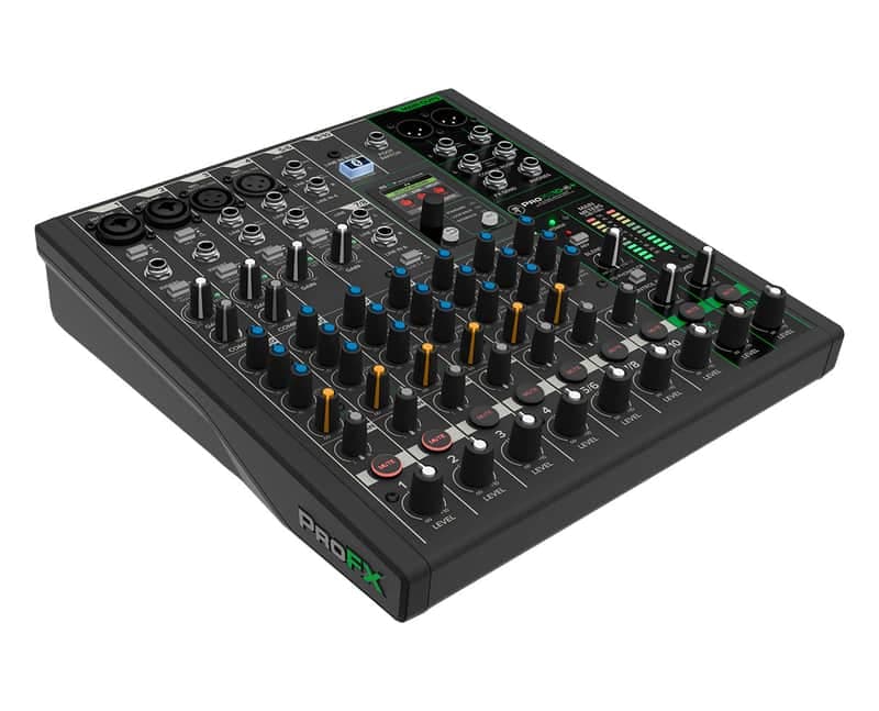 Mackie ProFX10v3+ Plus 10-Chnl Analog Mixer w/USC-C Audio Interface & Bluetooth