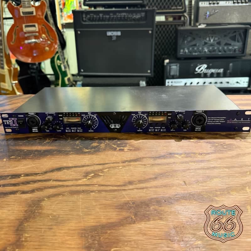 ART TPS II Dual Channel Tube Microphone Preamp