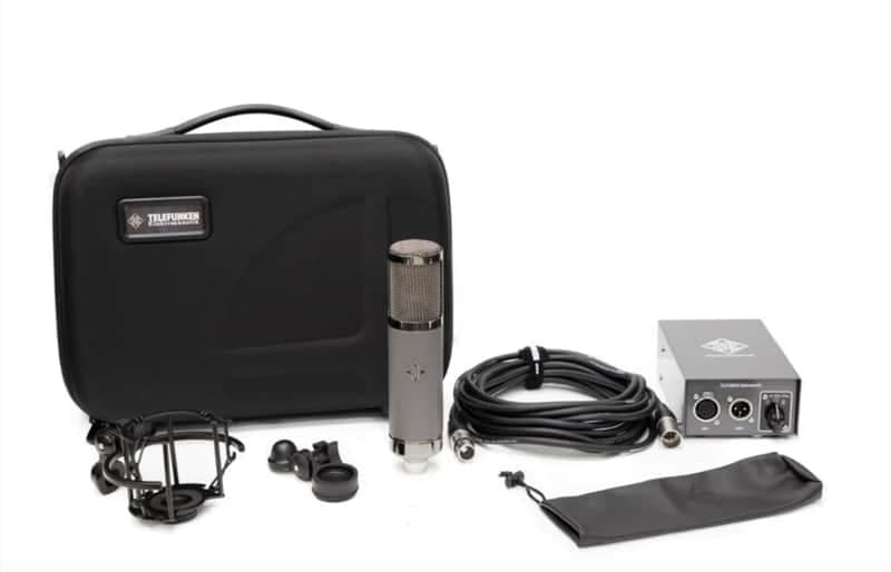 Telefunken TF51 w/ upgraded GE 6072A Triple Mica tube) Condenser Microphone 2019 - Gray